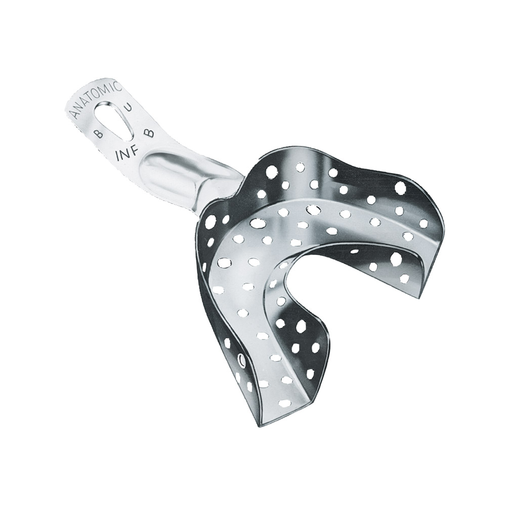 Abdrucklö. Anatomic gelocht BU-2 St