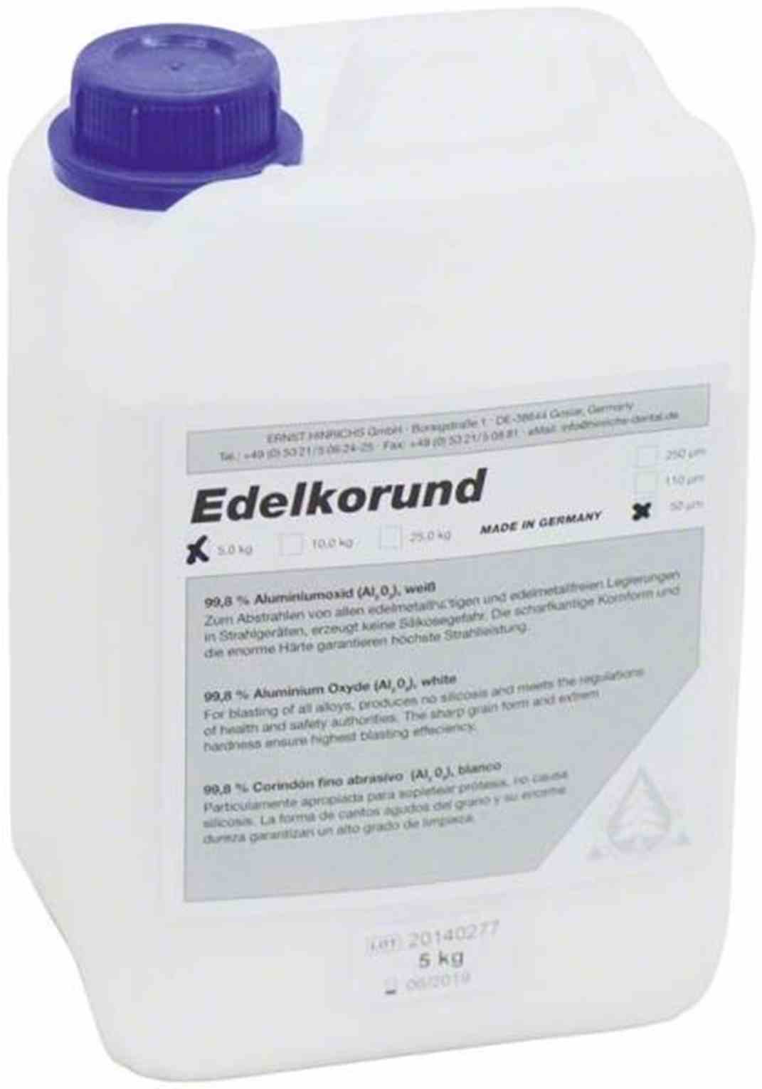 Edelkorund 50µm 25kg Sack Edelkorund 50µm 25kg Sack