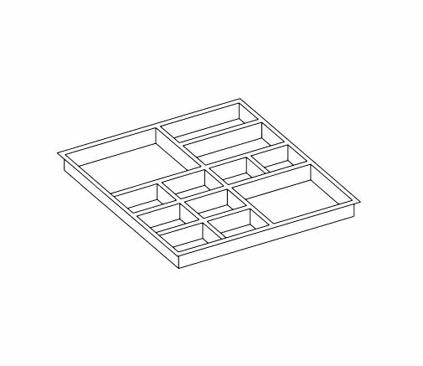 Schubladeneinsatz VH12E-20-12 St