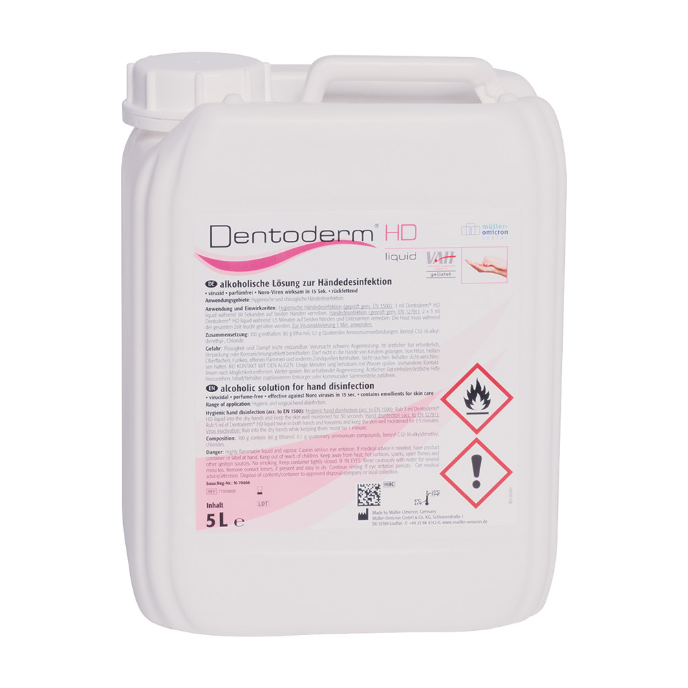 Dentoderm HD liquid 5ltr Kan Dentoderm HD liquid 5ltr Kan