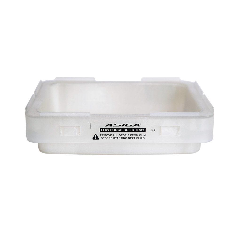 Asiga MAX Tray 1Ltr Low Force Build St