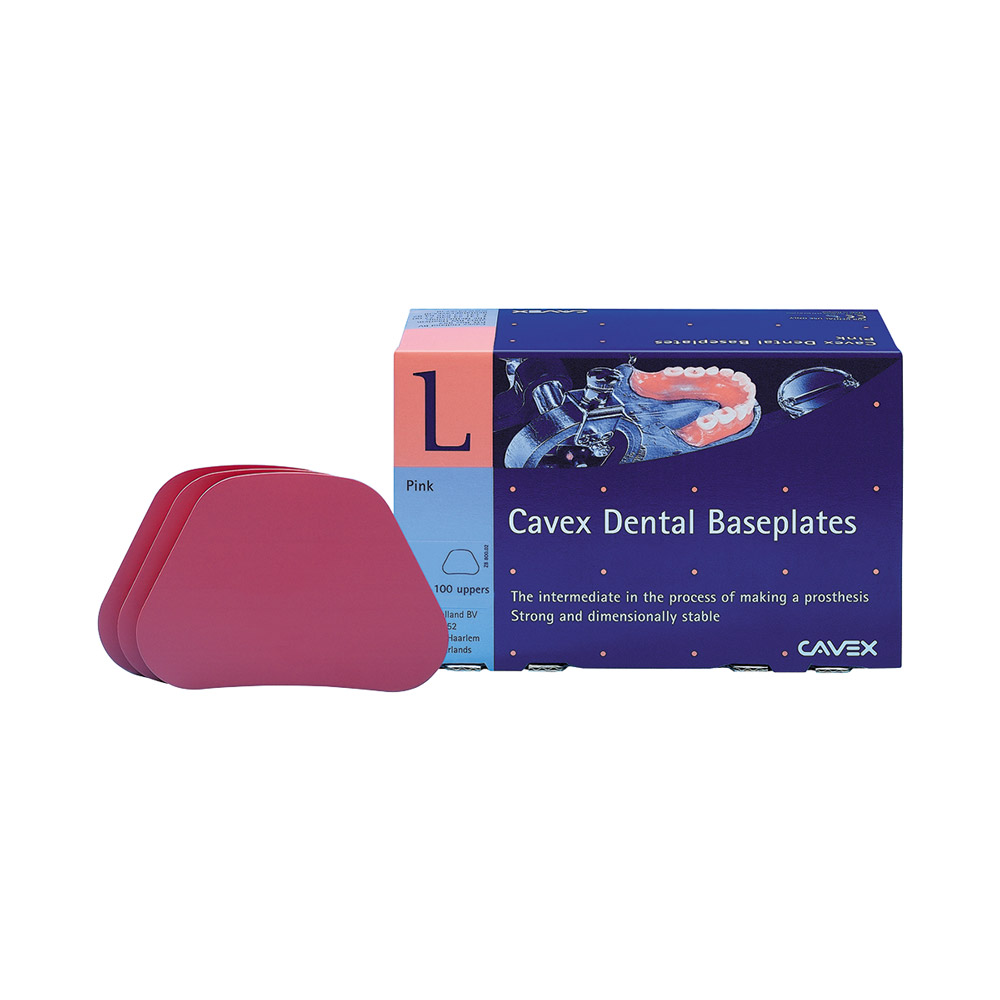 Basisplatten Cavex OK rosa Pa