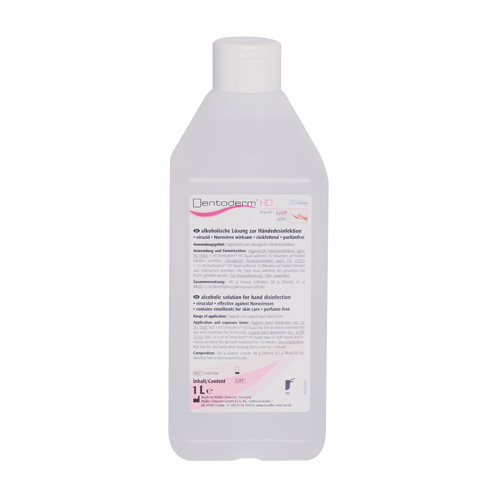 Dentoderm HD liquid 1Ltr l Eurospender Dentoderm HD liquid 1Ltr l Eurospender