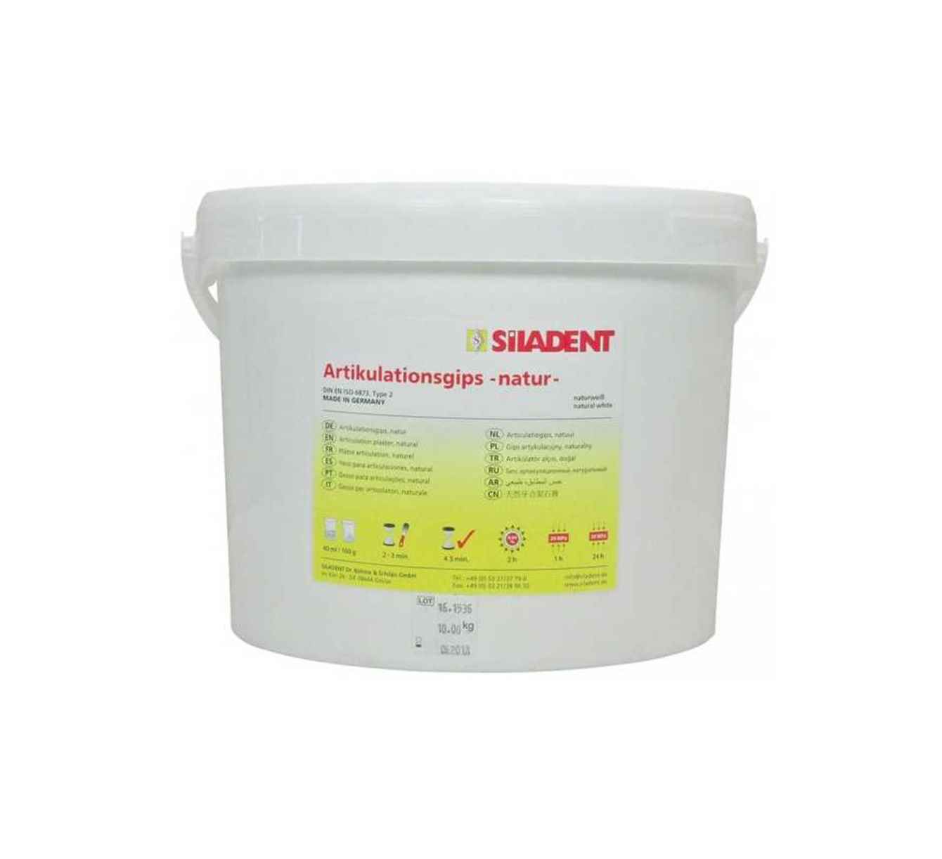 Artikulationsgips weiß natur 25Kg Artikulationsgips weiß natur 25Kg