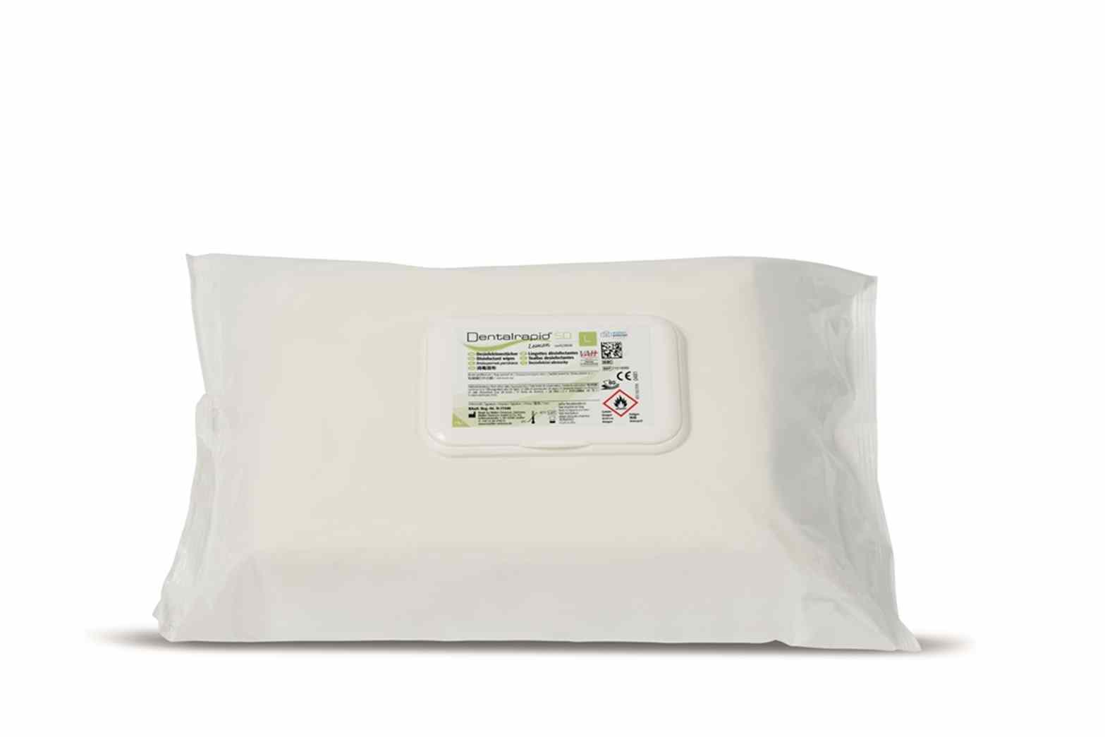 Dentalrapid SD wipes lemon L Flowpa 80Tü Dentalrapid SD wipes lemon L Flowpa 80Tü