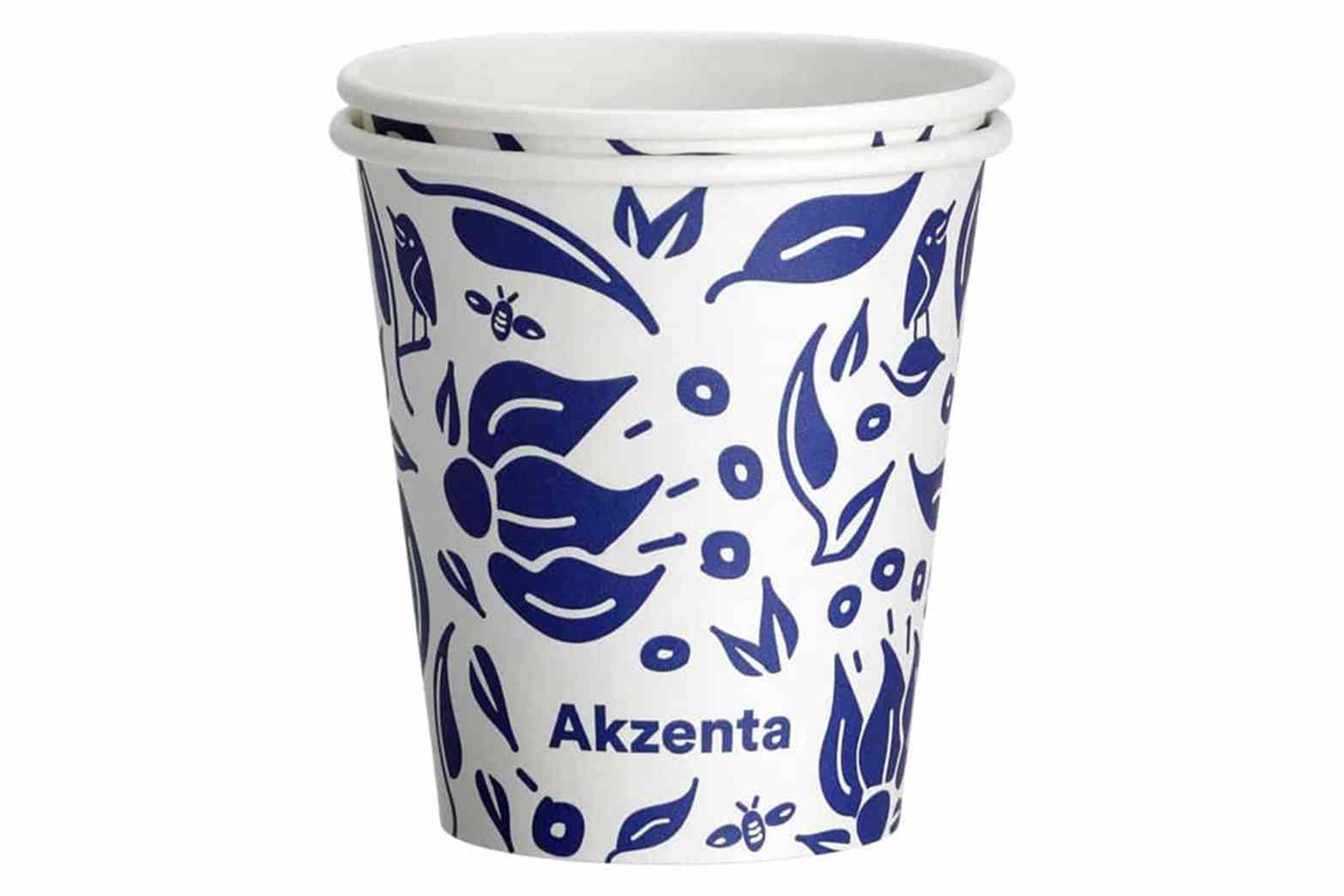 Akzenta ONE Pappbecher paradise 20x50St