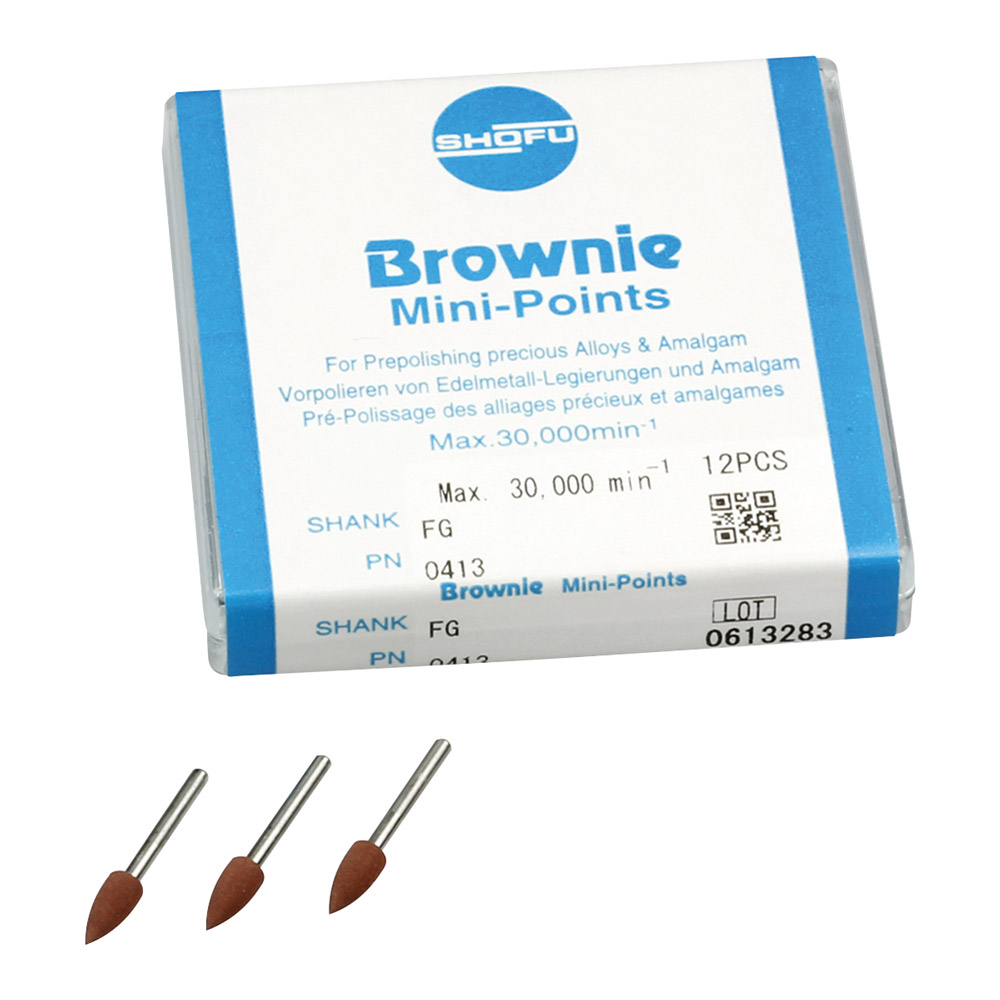 Brownie Minispitze ISO 030 FG 12St