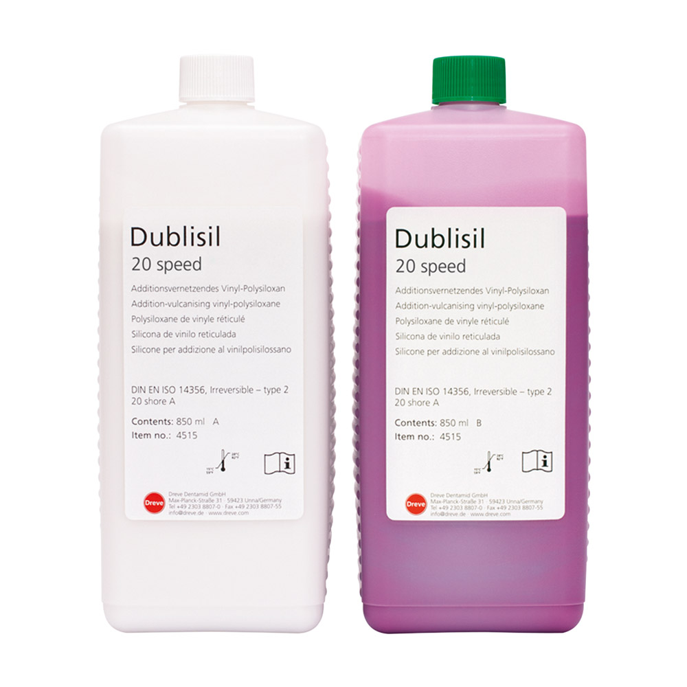 Dublisil 20 A+B speed 2x850ml Fl Dublisil 20 A+B speed 2x850ml Fl