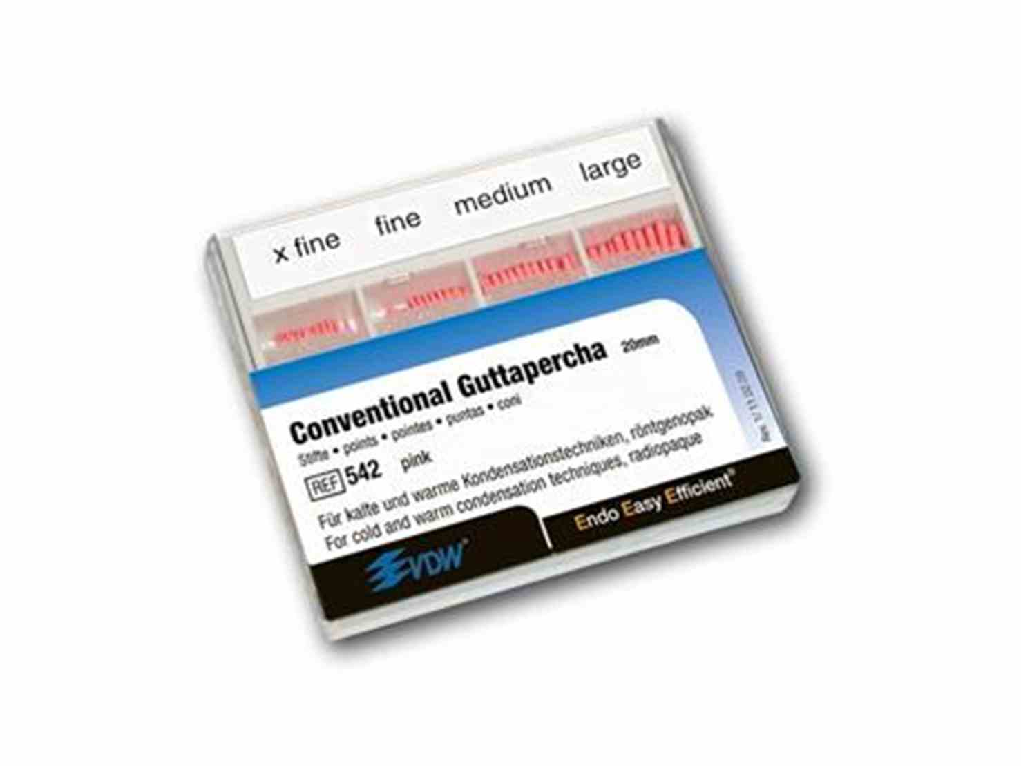 Guttapercha Stifte 542/ l rosa Sa