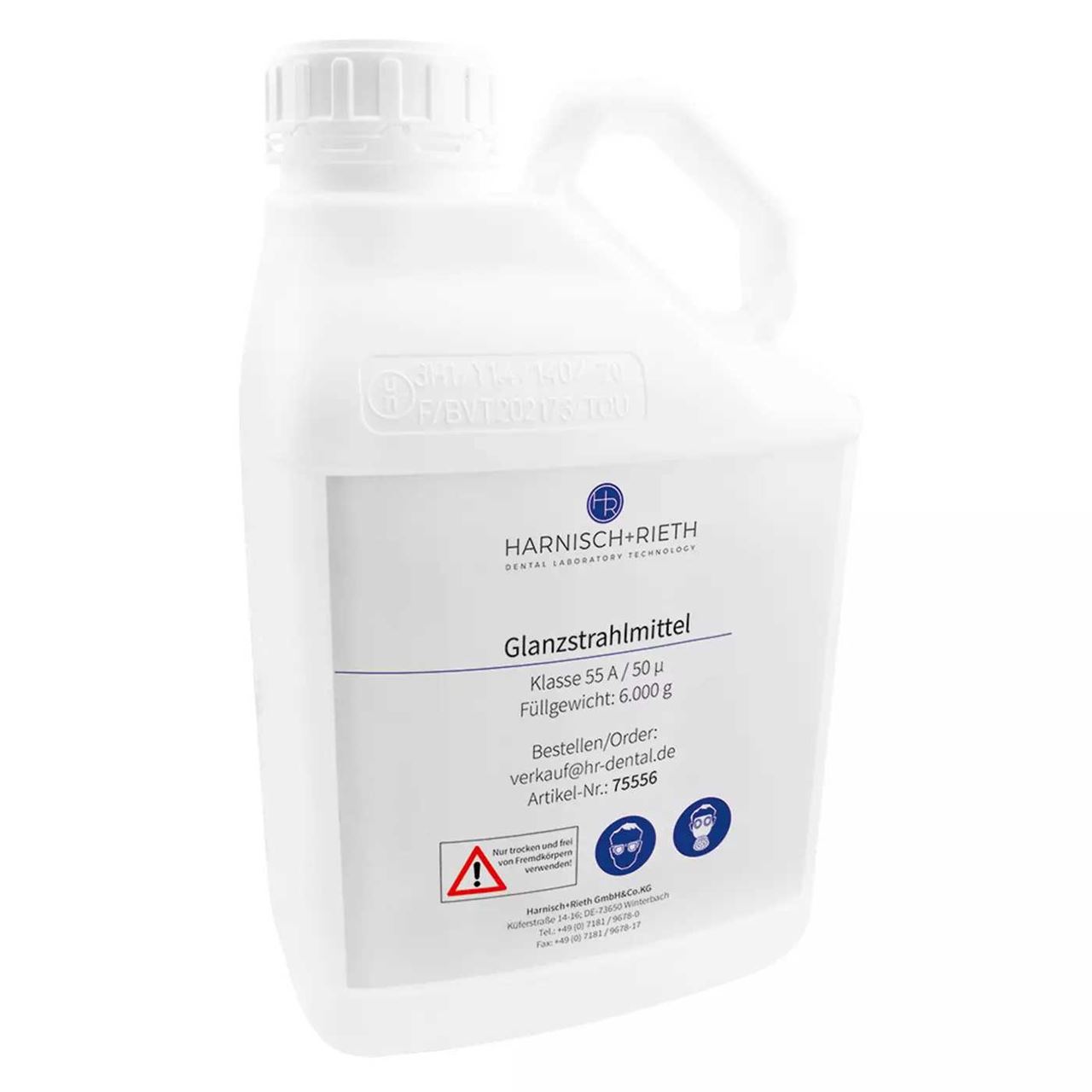 Glanzstrahlmittel 55 A/50my 6 Kg