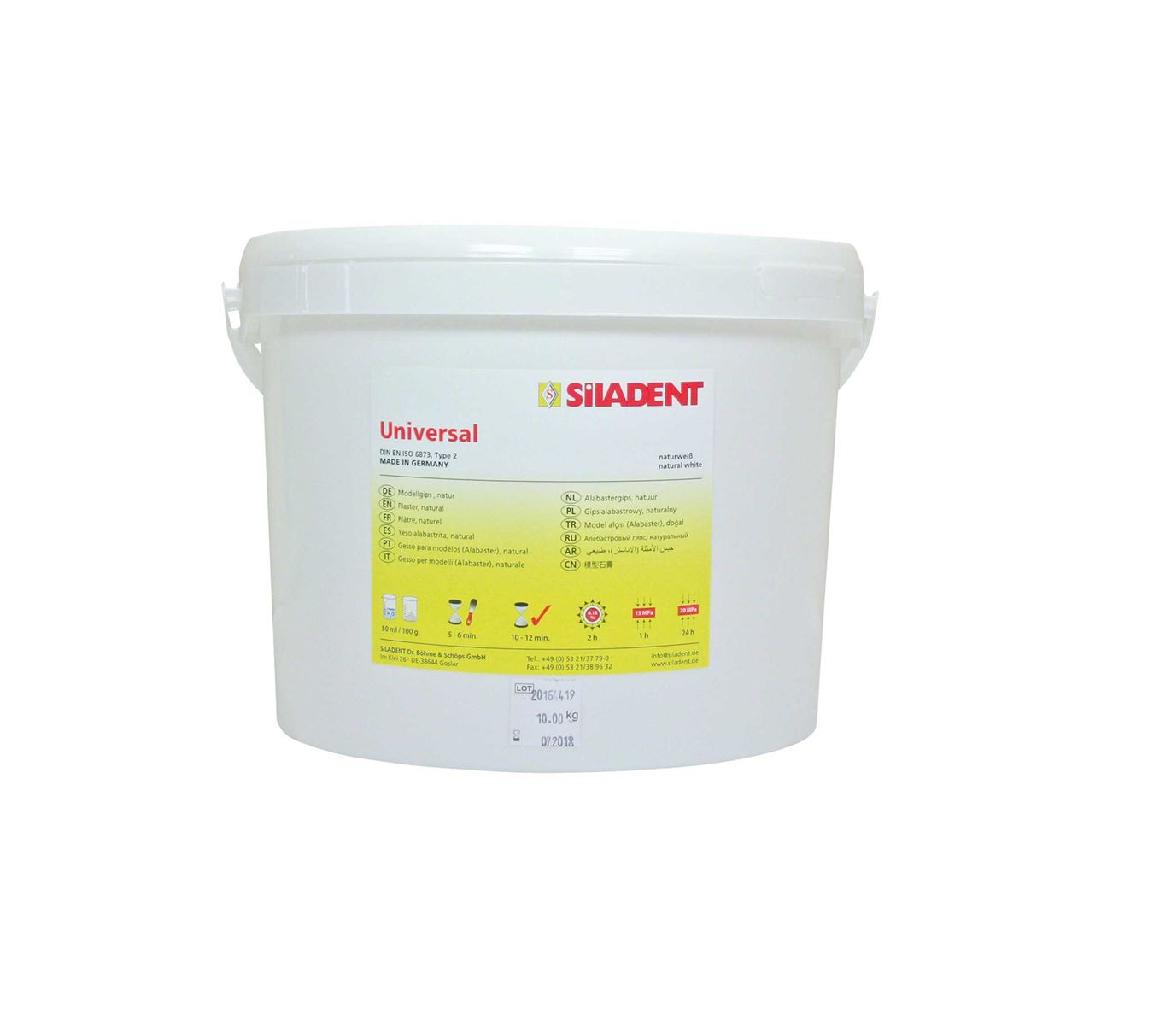 Alabastergips universal weiß 25Kg