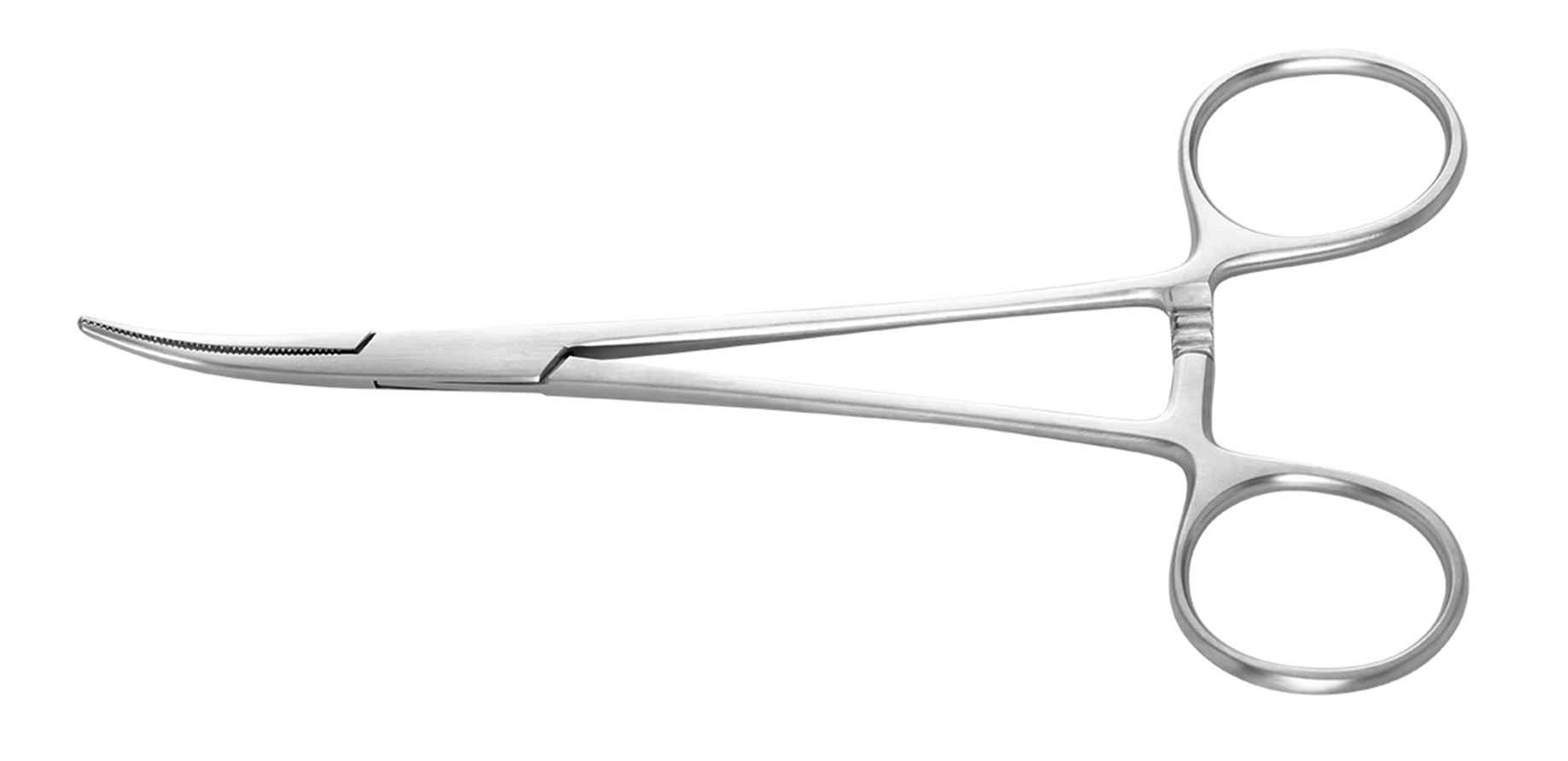 Halsted Moskitoklemme gebogen 14cm St