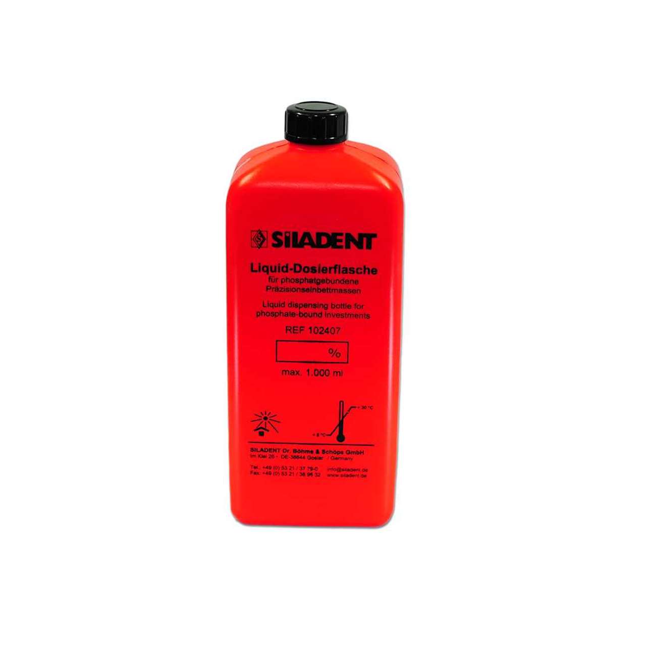 Liquid Dosierflasche 1L Siladent St Liquid Dosierflasche 1L Siladent St