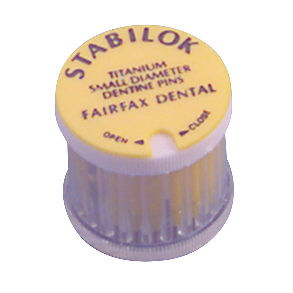 Stabilok Pins Titan klein gelb 100+1 Pa