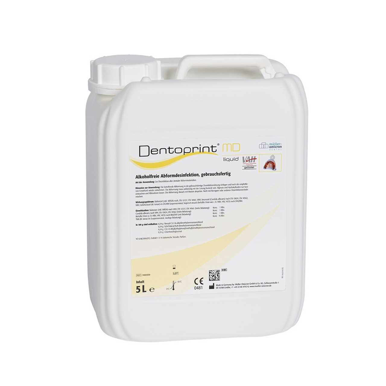 Dentoprint MD liquid 5Ltr