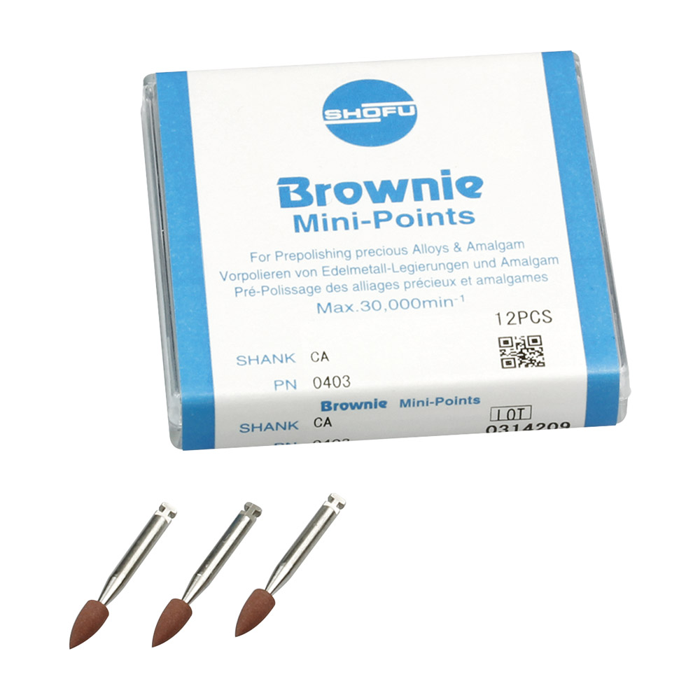 Brownie Minispitze ISO 030 Wst 12St Brownie Minispitze ISO 030 Wst 12St
