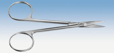 Schere gebogen BC111 St