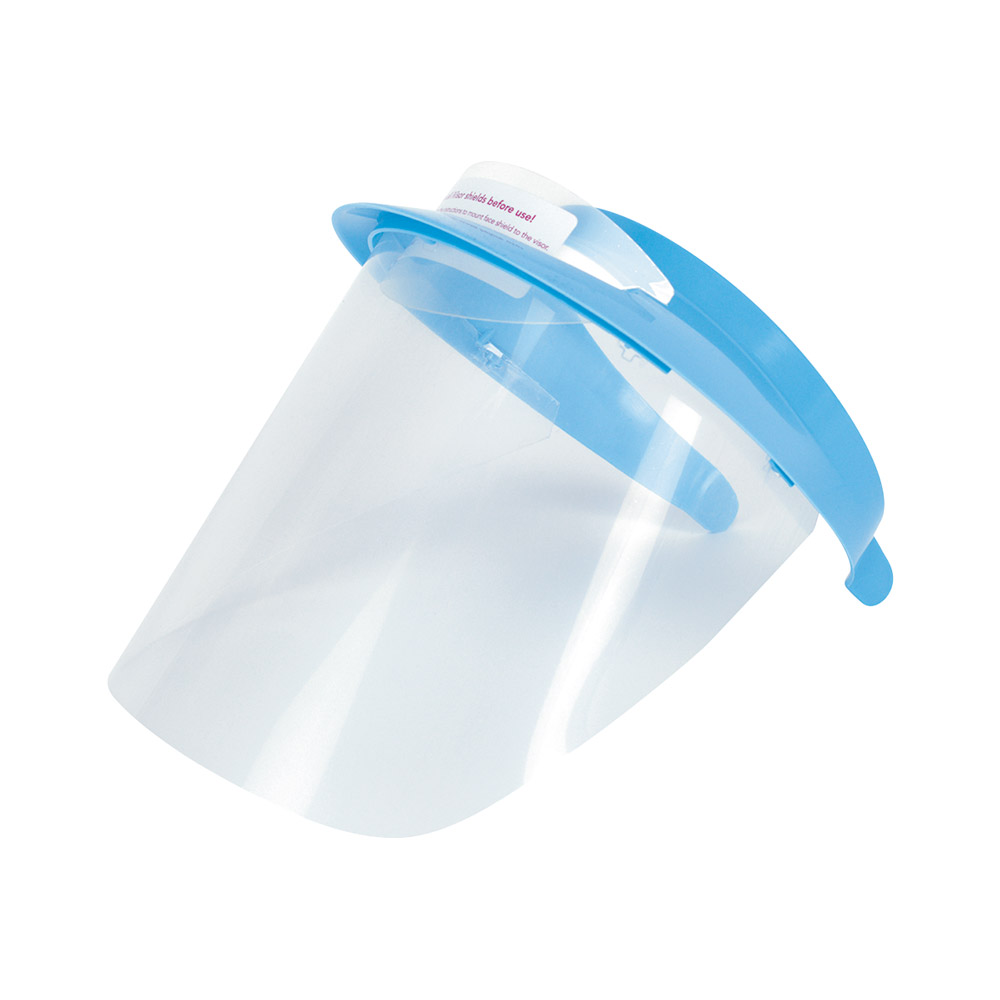 IVisor Schutzschild blau Set