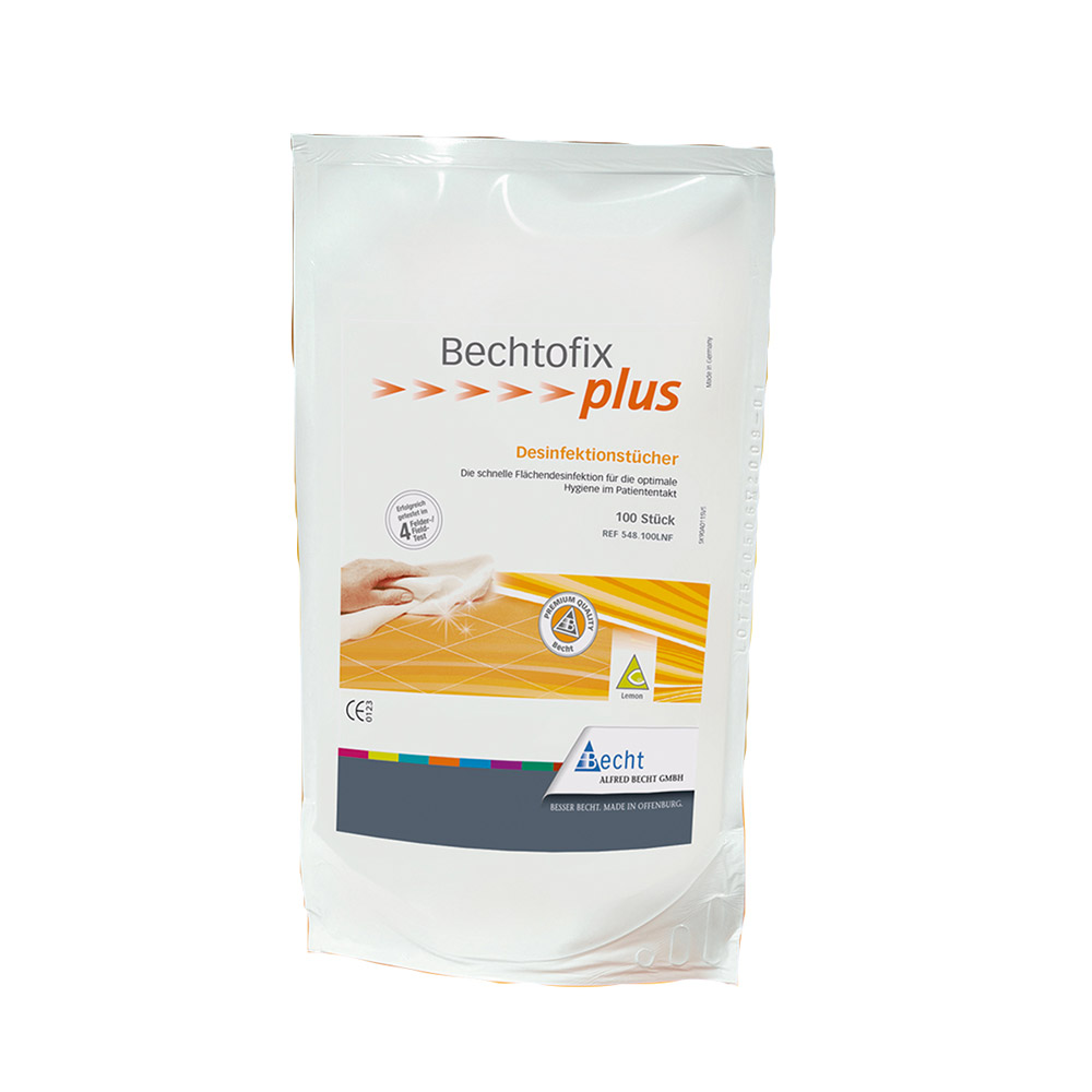 Bechtofix plus lemon Tücher100St Nfpa Bechtofix plus lemon Tücher100St Nfpa