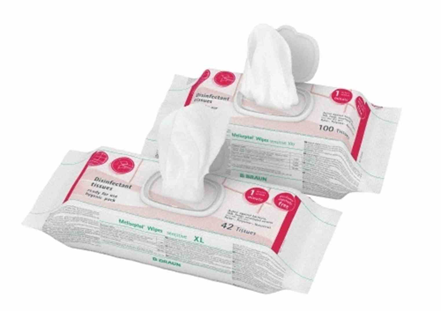 Meliseptol Wipes sensiti. XL 42St Flowpa