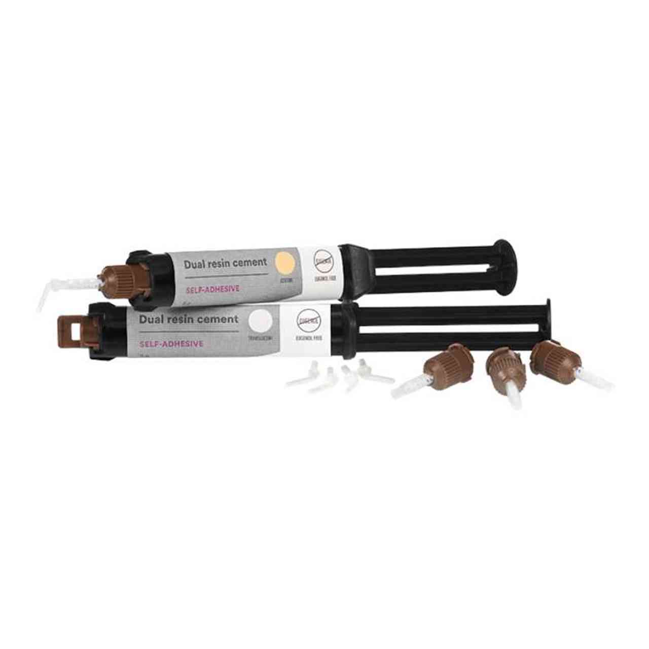 Dual Resin Cement Transpa 8g Spr Set