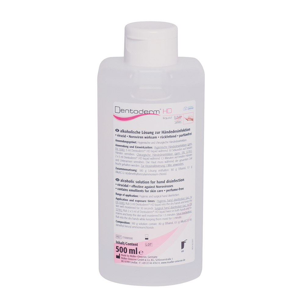Dentoderm HD liquid 500ml Eurospender Dentoderm HD liquid 500ml Eurospender