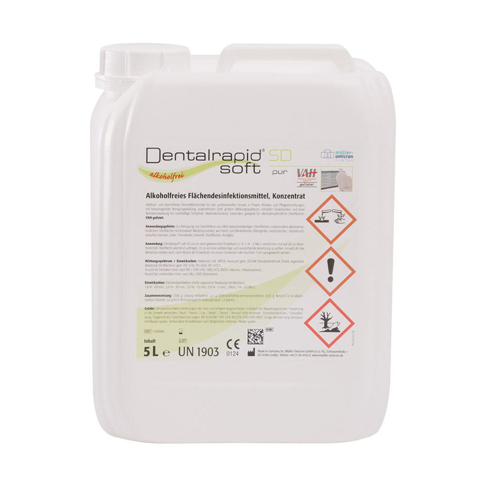 Dentalrapid soft SD pur 5ltr Fl