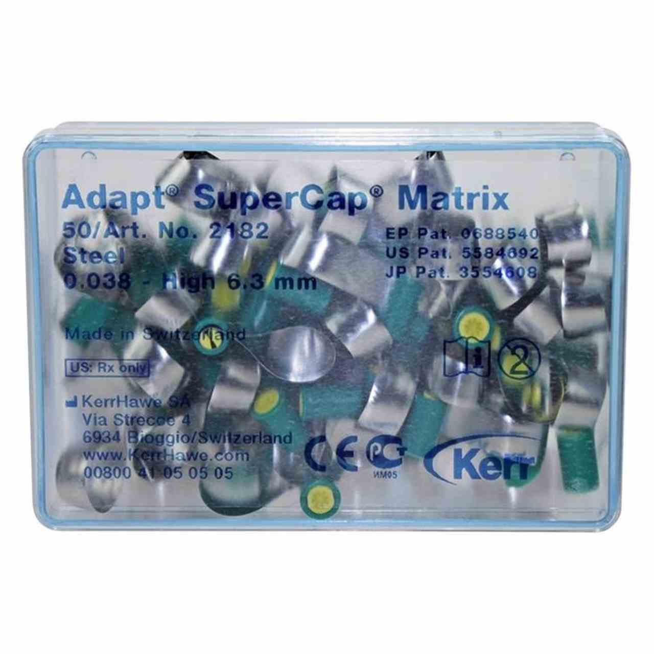 Adapt Supercap Matr. Stahl 6,3 0,038 Pa