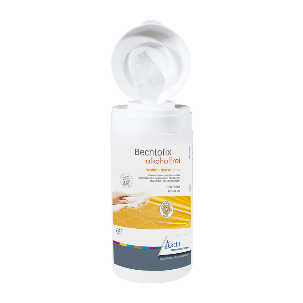 Bechtofix alk.frei Desinf.Tücher100St Ds Bechtofix alk.frei Desinf.Tücher100St Ds