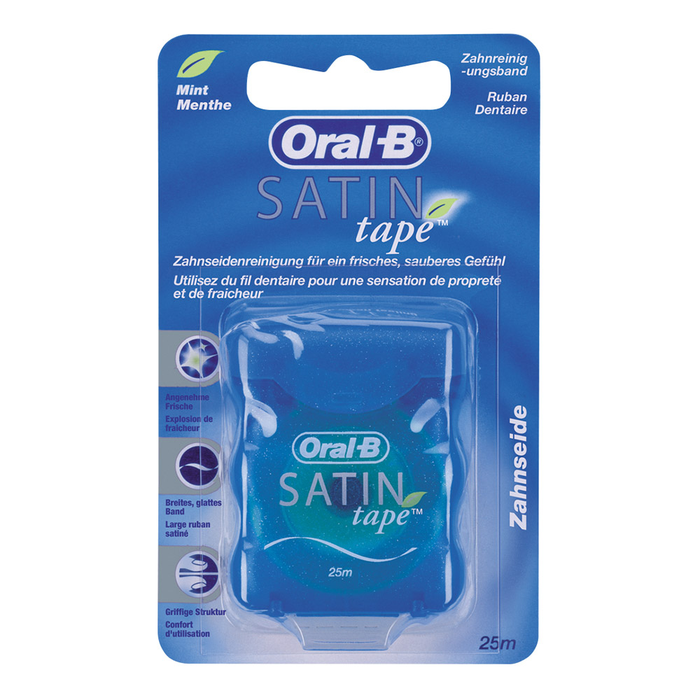 Oral-B SatinTape Zahnseide 25m Spender Oral-B SatinTape Zahnseide 25m Spender