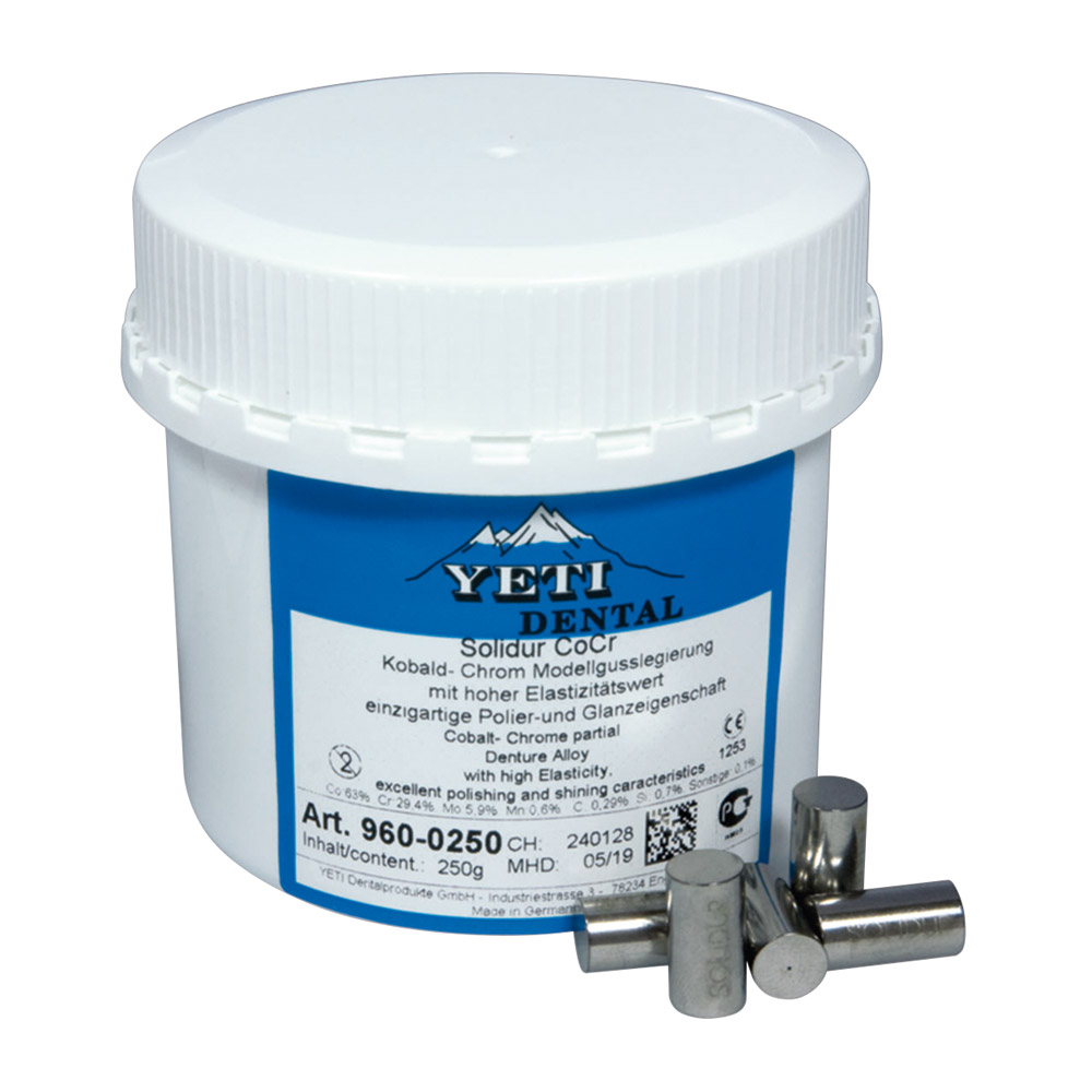 Solidur CoCr Modellgusslegierung 1000g