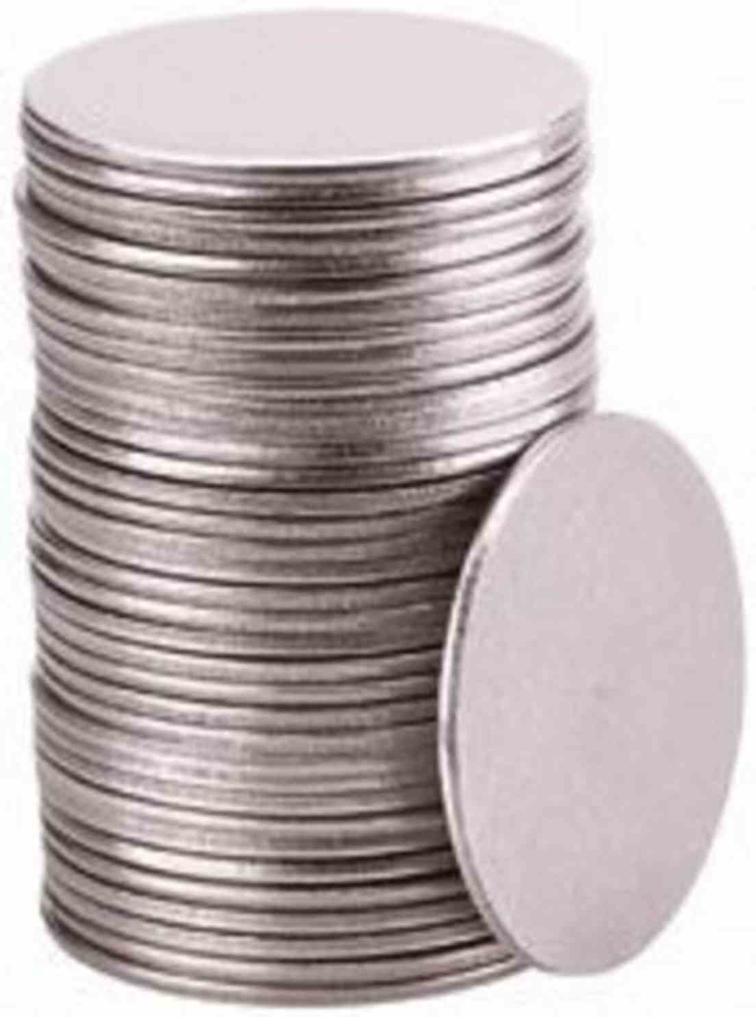 Adesso Split Haftscheiben rostfrei 100St Adesso Split Haftscheiben rostfrei 100St