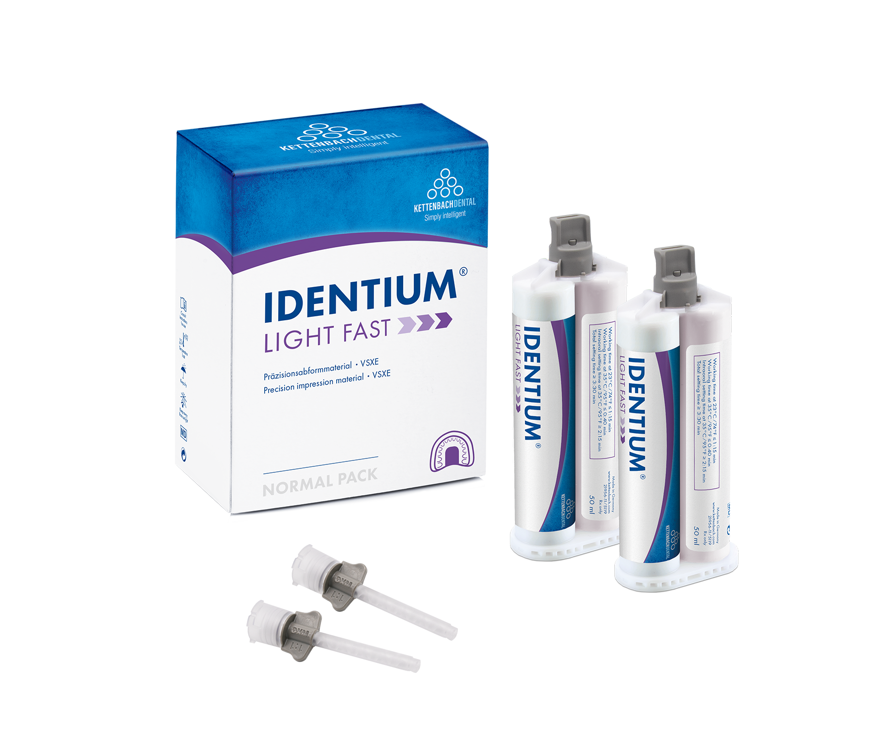 Identium light Fast 2x50ml Nopa