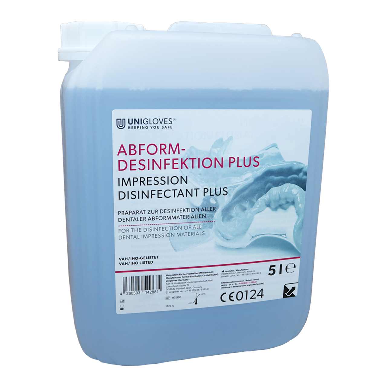 Unigloves Abformdesinfektion Plus 10Ltr