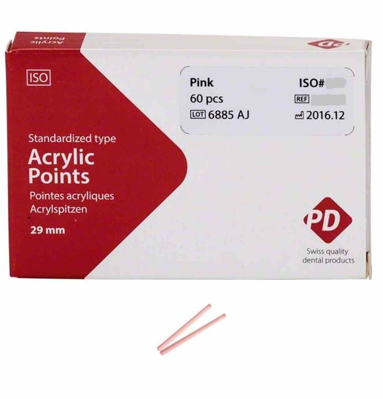Acrylic Points ISO 60 6x10St Acrylic Points ISO 60 6x10St