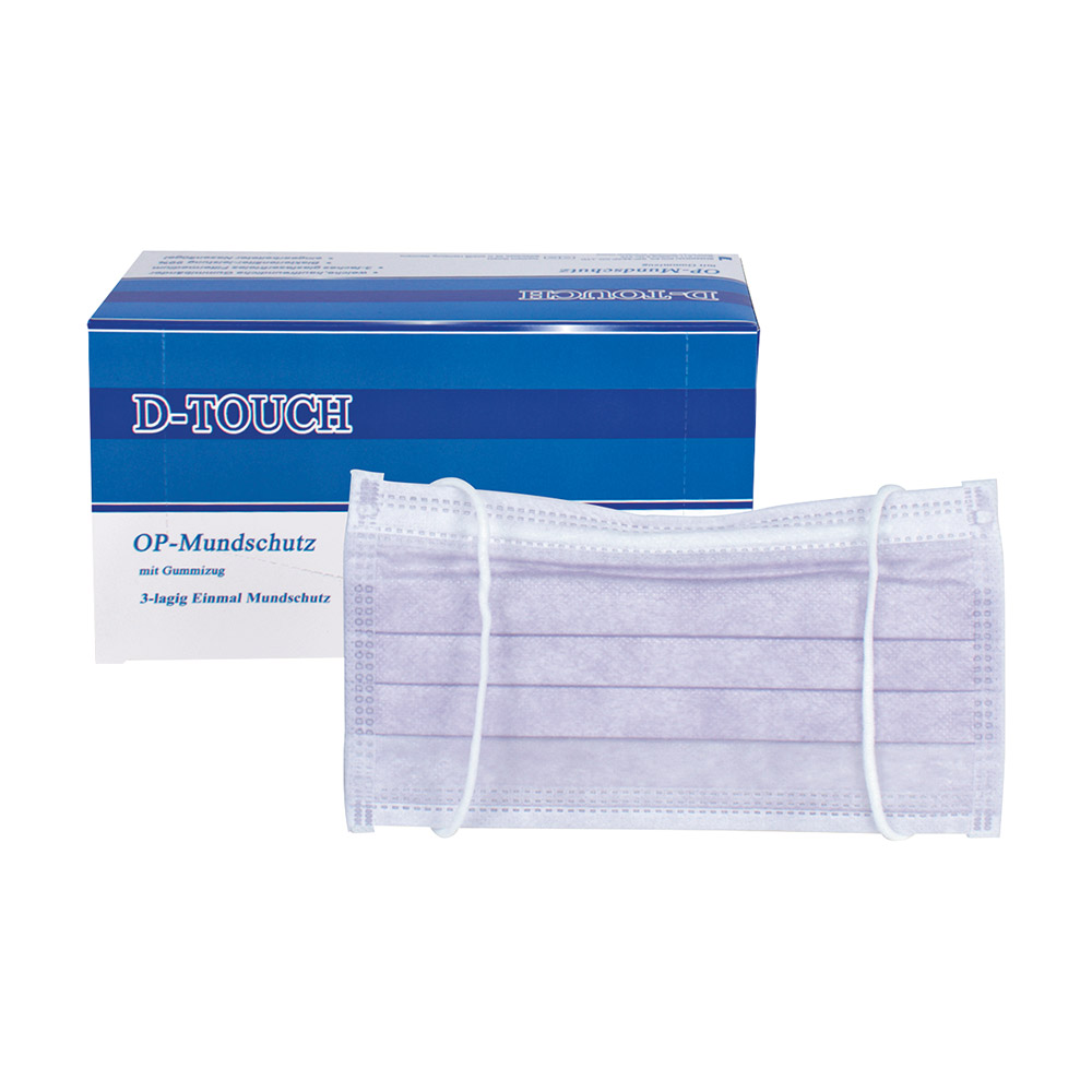 d-touch Mundschutz lila latexfrei 50St d-touch Mundschutz lila latexfrei 50St