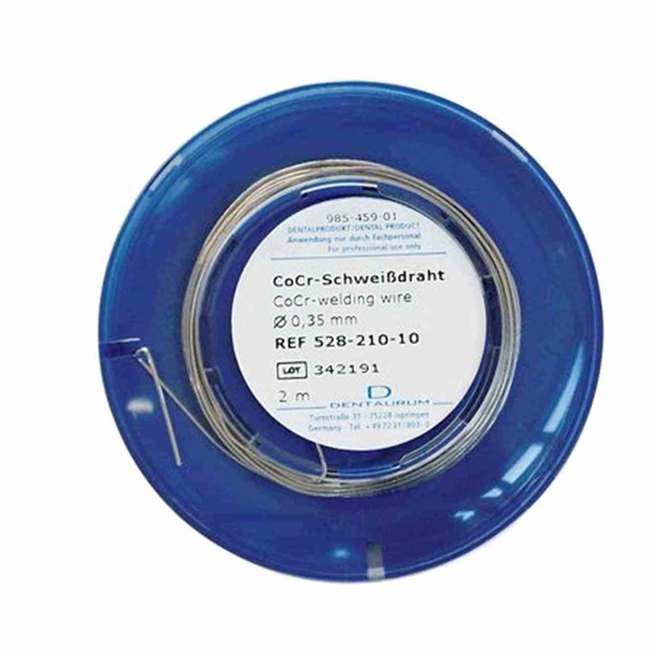 Laserschweissdraht CoCr 0,35mm 2Mtr
