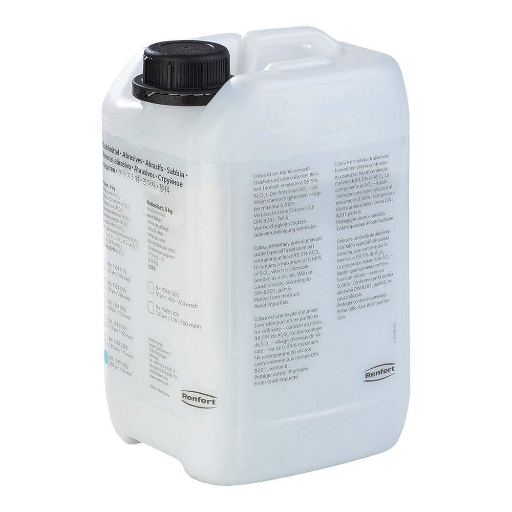 Cobra Aluoxyd 25µ weiß 5Kg