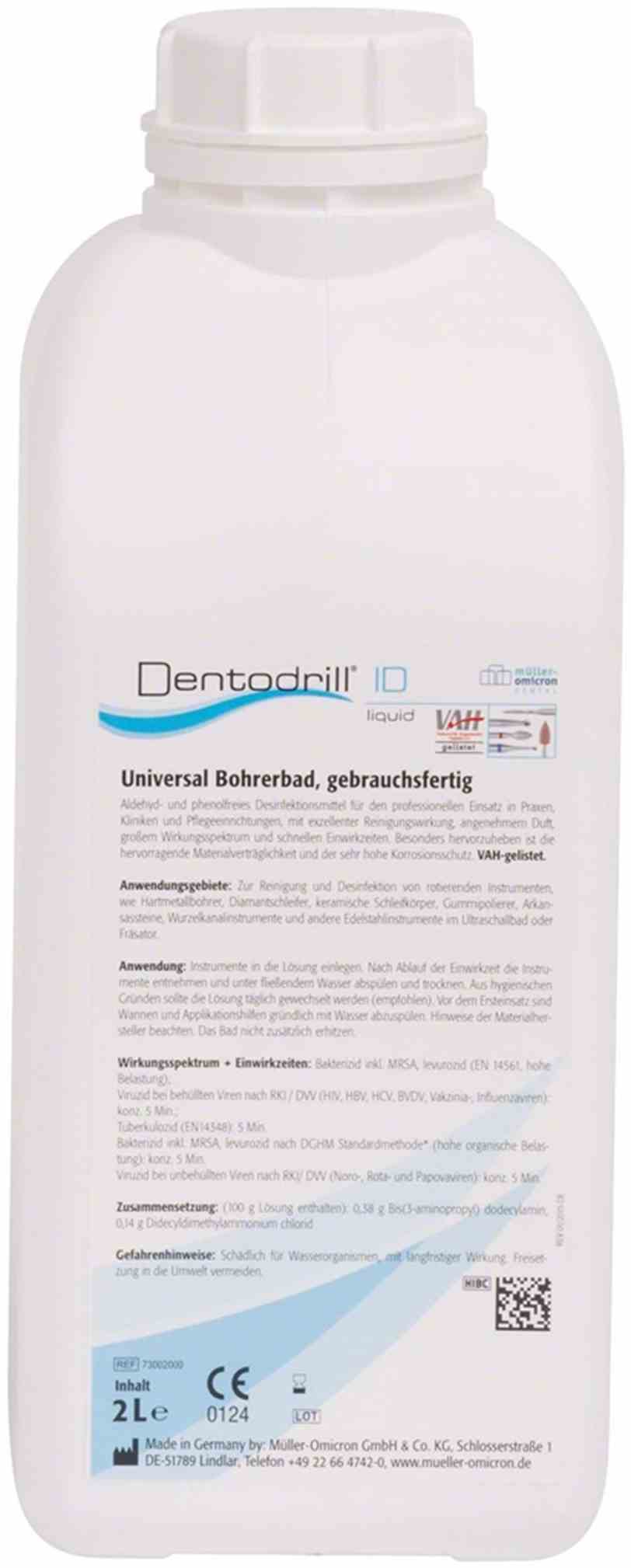 Dentodrill ID Liquid 5L Kanister Dentodrill ID Liquid 5L Kanister