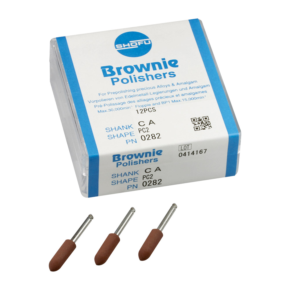 Brownie Polierer PC 2 ISO 050 Wst 12St Brownie Polierer PC 2 ISO 050 Wst 12St